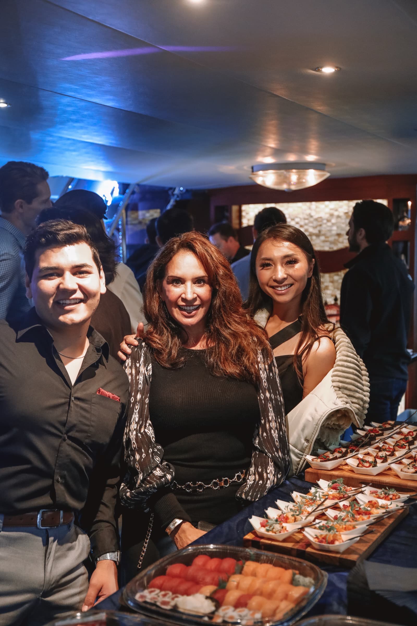 Guests at an NSS soirée